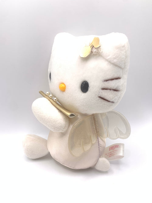 2003 Hello Kitty Angel Plush – Ribbon with Musical Note Charm